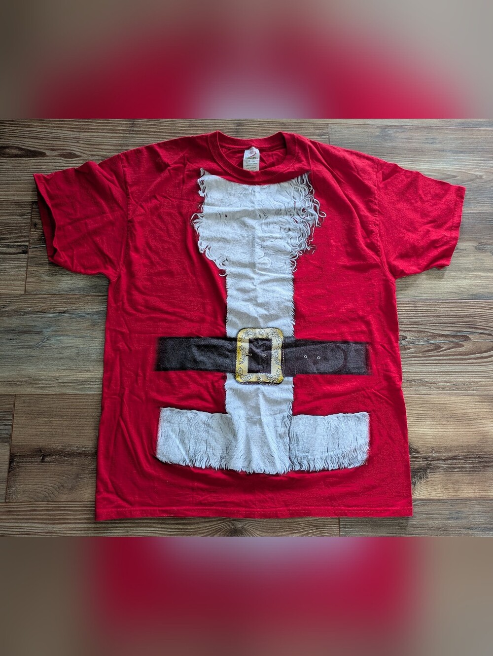 Dec 25th Santa Clause Christmas Holiday Costume Short Sleeve Graphic T-Shirt XL